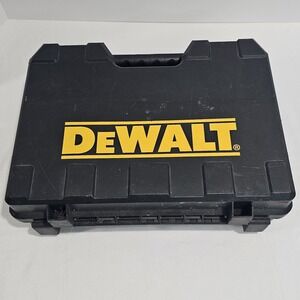 DeWalt DCD 775KL Hard Tool Carrying Case Black Plastic. Case Only.